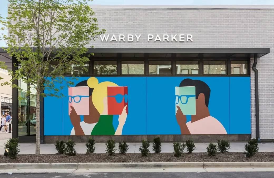 exterior retail mural - hand painted - Lexington Kentucky - Fitz Farms