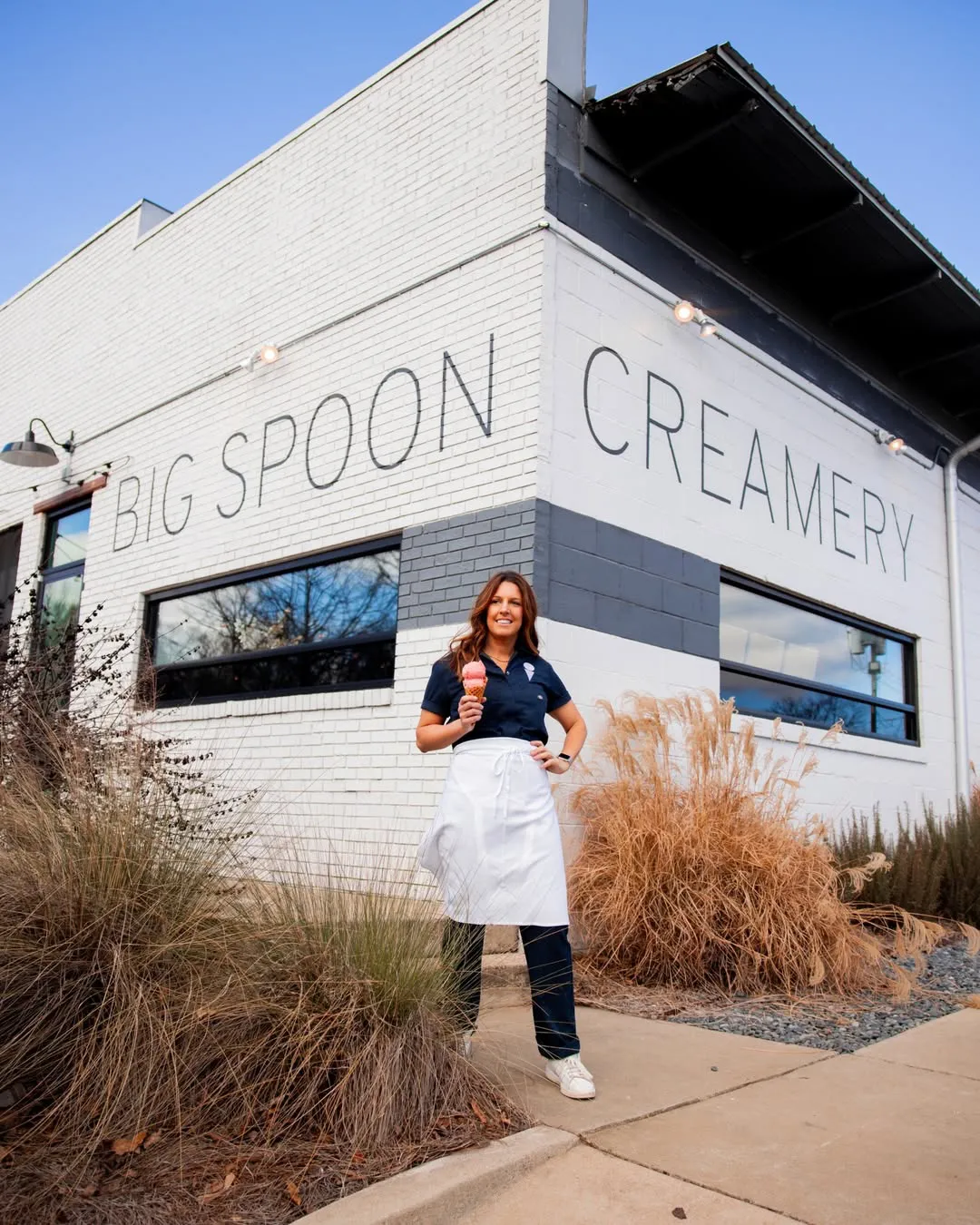 wall sign - hand painted on brick - Birmingham Alabama - Avondale Neighborhood 
