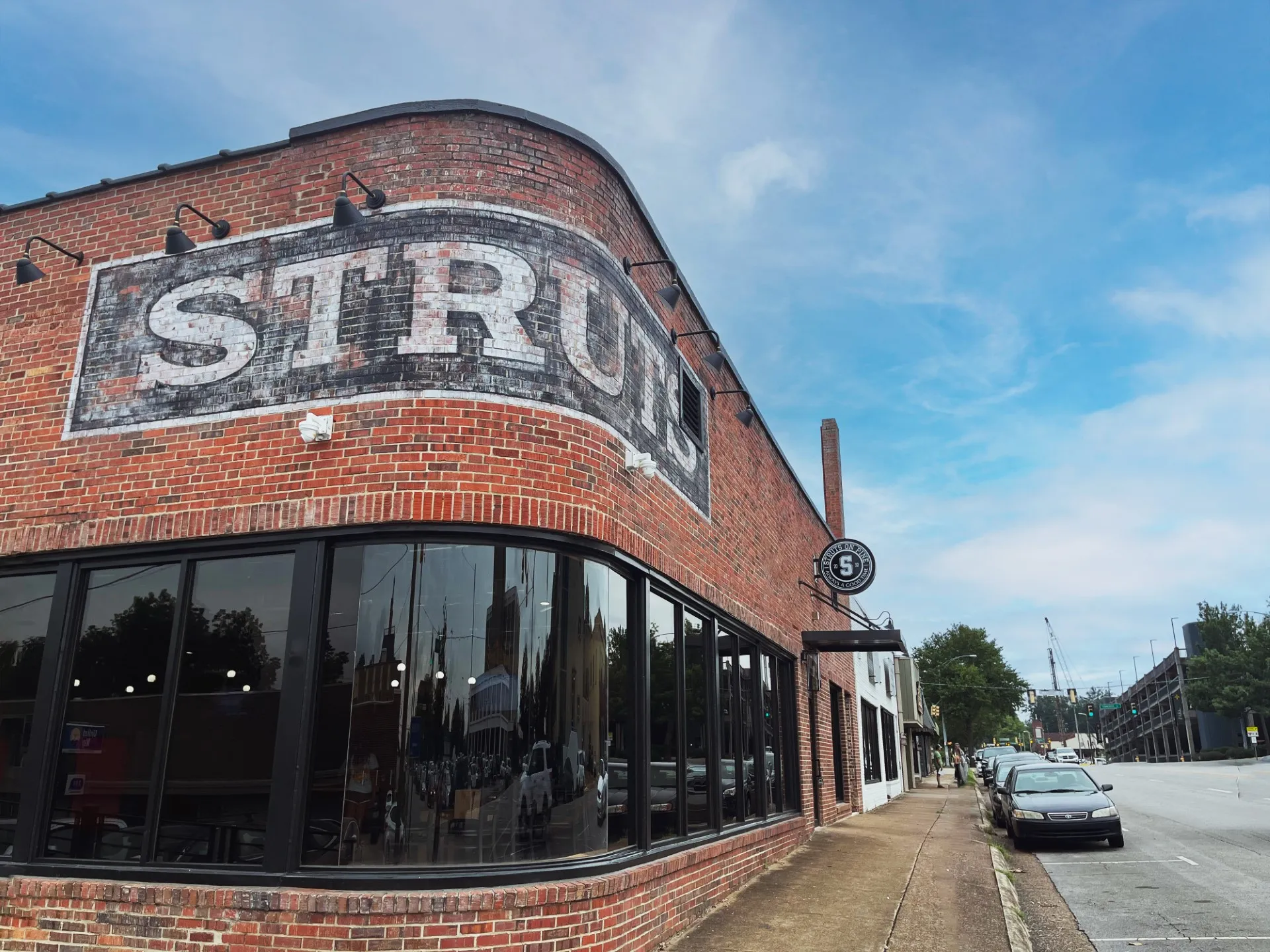 ghost sign - wall sign - hand painted custom type - Florence Alabama 